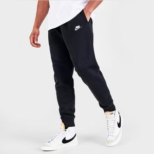 Nike Men’s Sportswear Club Fleece Jogger Pants Black Size Medium